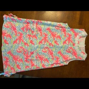 Lilly Pulitzer girls dress lobsters size 10